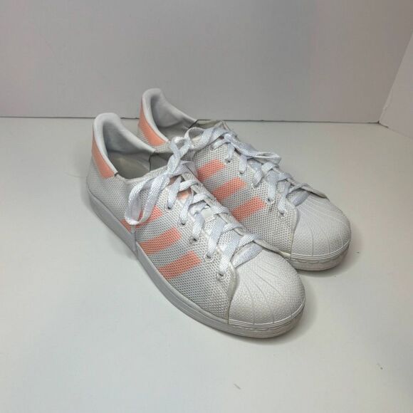 Adidas Superstar Sun Glow Low Top Sneakers Womens Comfy Athletic Casual - Picture 1 of 6